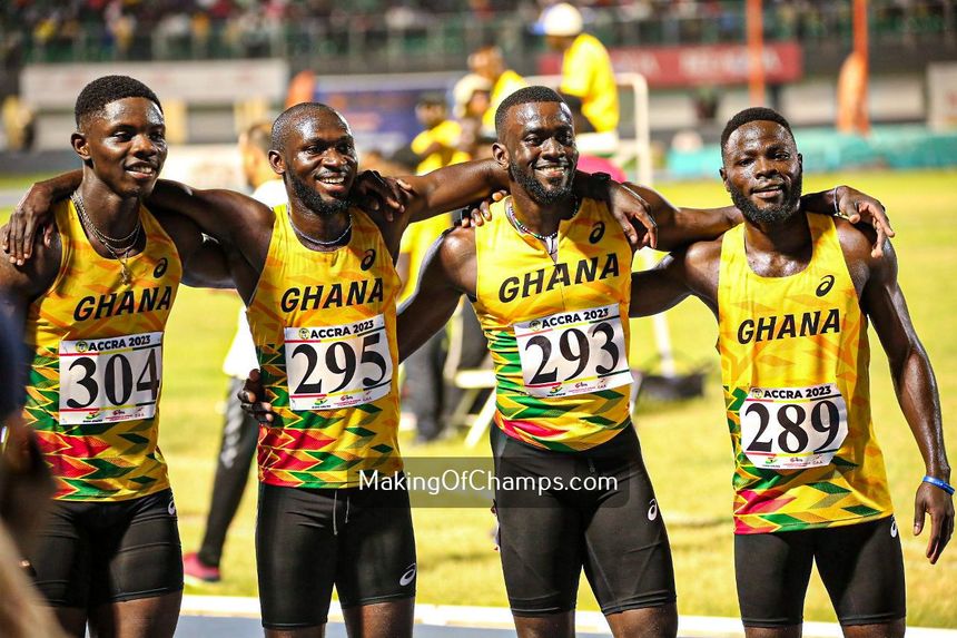 GHana-4x100m